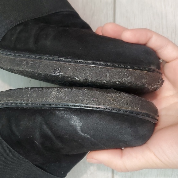 Stuart Weitzman Womens Leather Luxury Comfort ankle fur shoes boots sz 8 - Picture 10 of 14